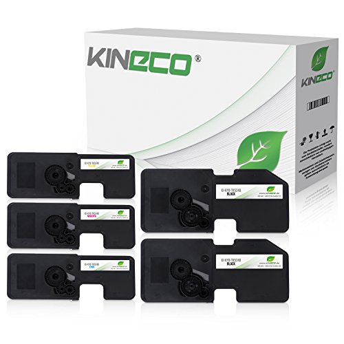 Kineco 5X Toner Sostituisce Tk5240 2X Bk 1X Cmy Multipack Per Kyocera Ecosys M5526Cdw P5026Cdn