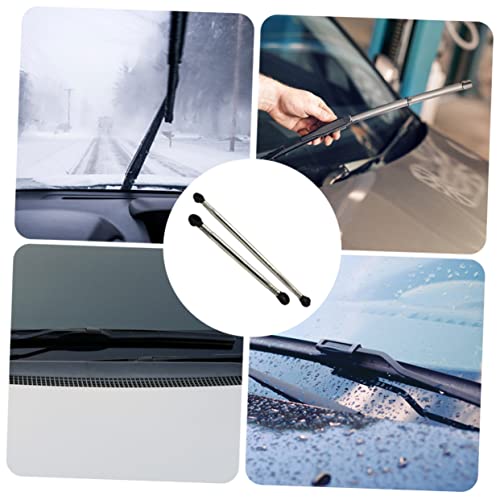 ANDRESLAD 2 peças de barra de ligação do motor do limpador, barra de ligação do motor do limpador, p