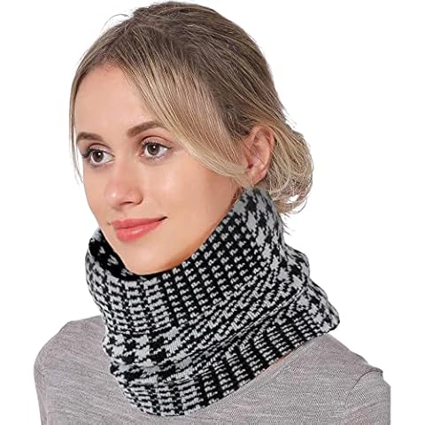 Blandoom Neck Warmer Fleece Snood for Winter Cover