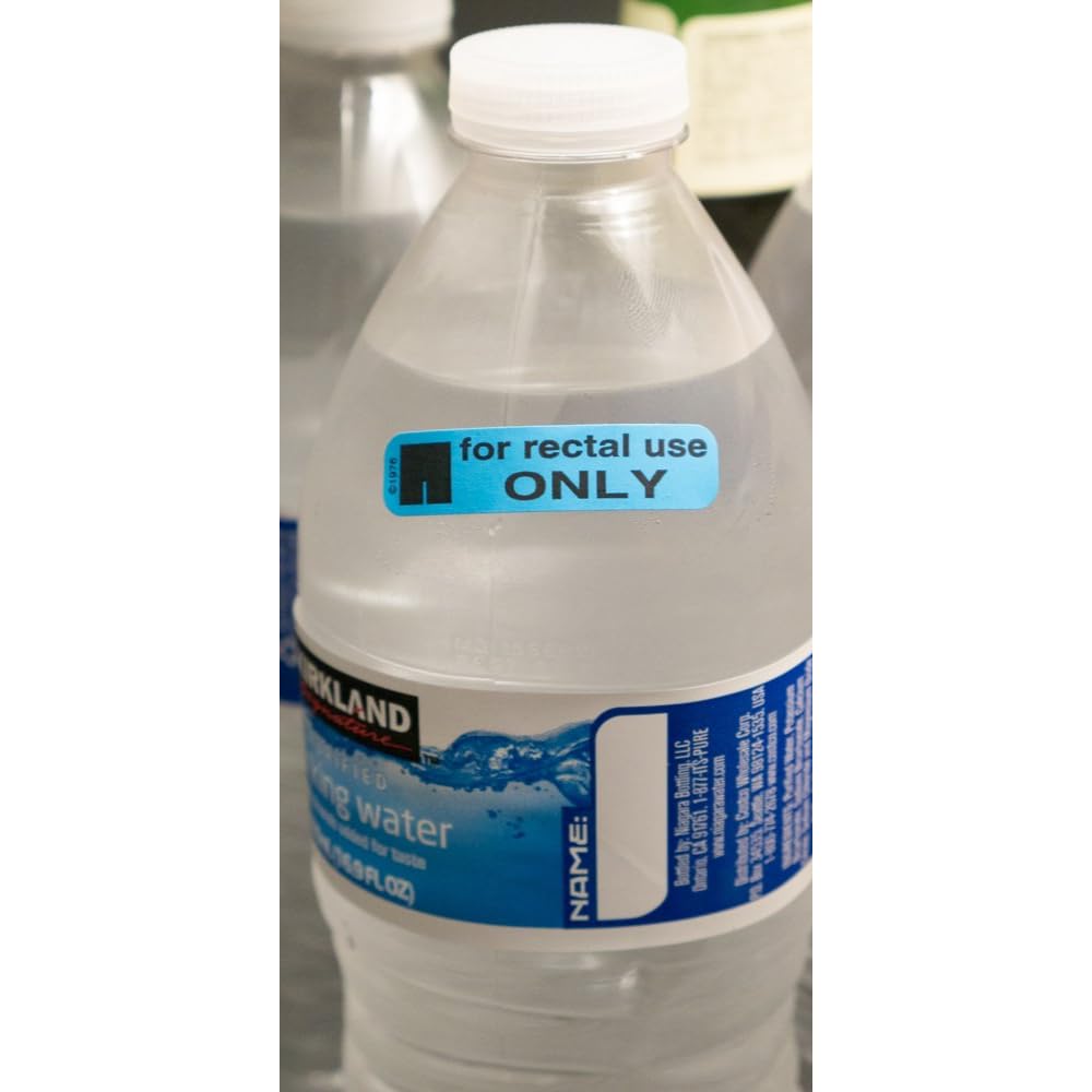 500 Pegatinas Solo Para Uso Rectal. Pegatinas Falsas