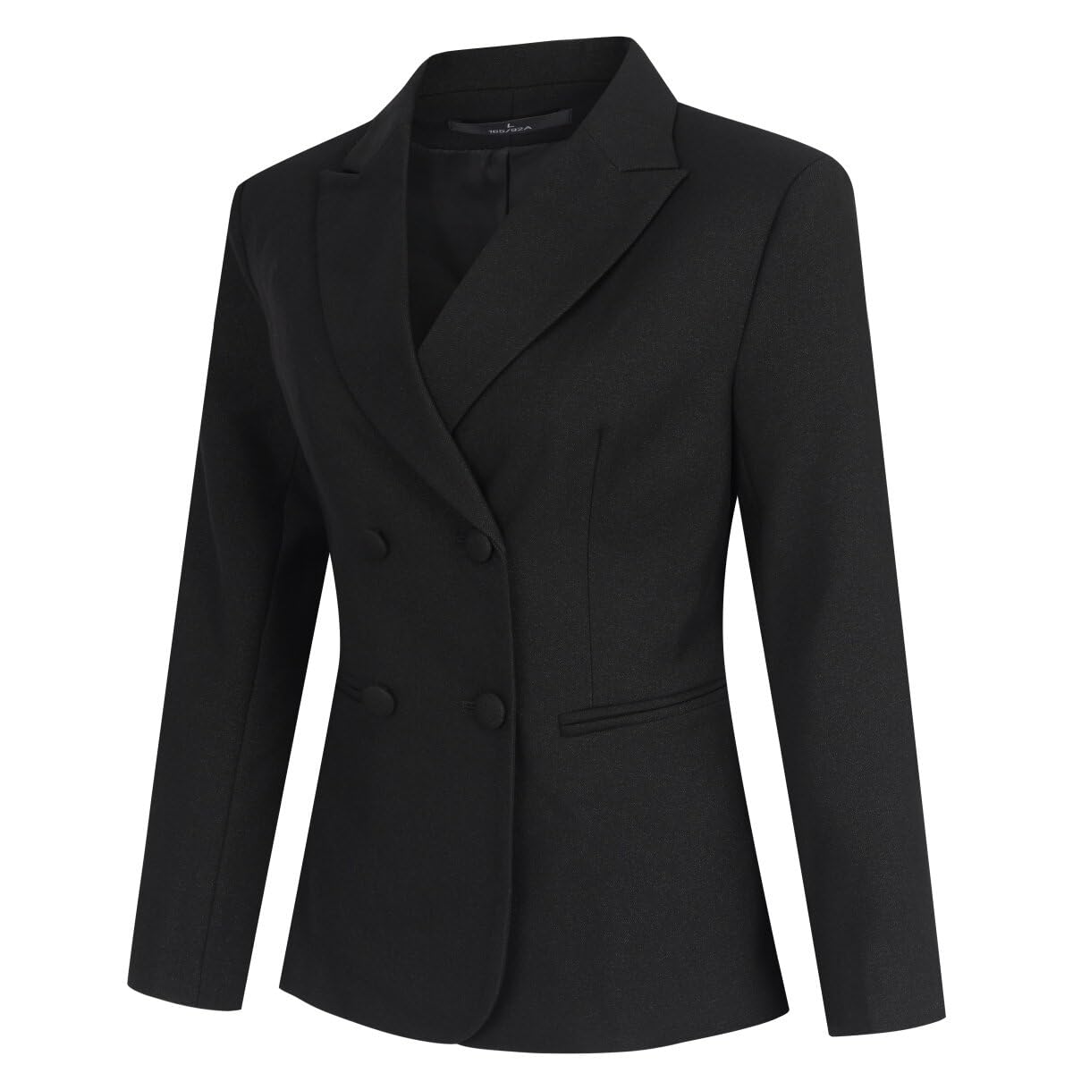 YUNCLOS Women's 2 Piece Double Breasted Suit Set Two Button Blazer and Pants