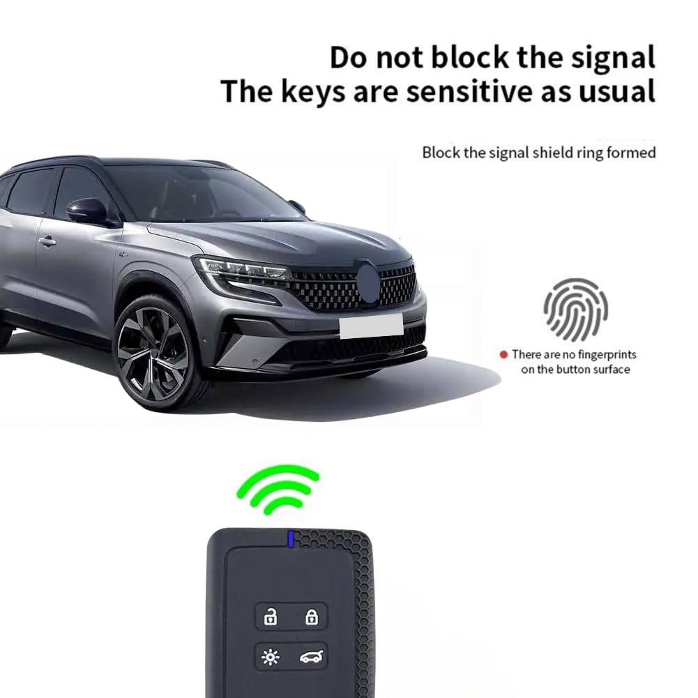 ontto Custodia per chiave auto, portachiavi adatta per Land Rover