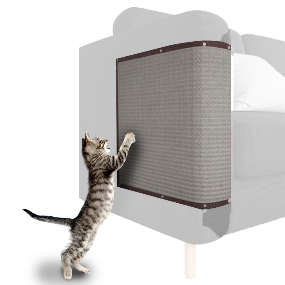 Protectores de arañazos para muebles de gatos, almohadillas autoadhesivas para sofá, cama y alfombra