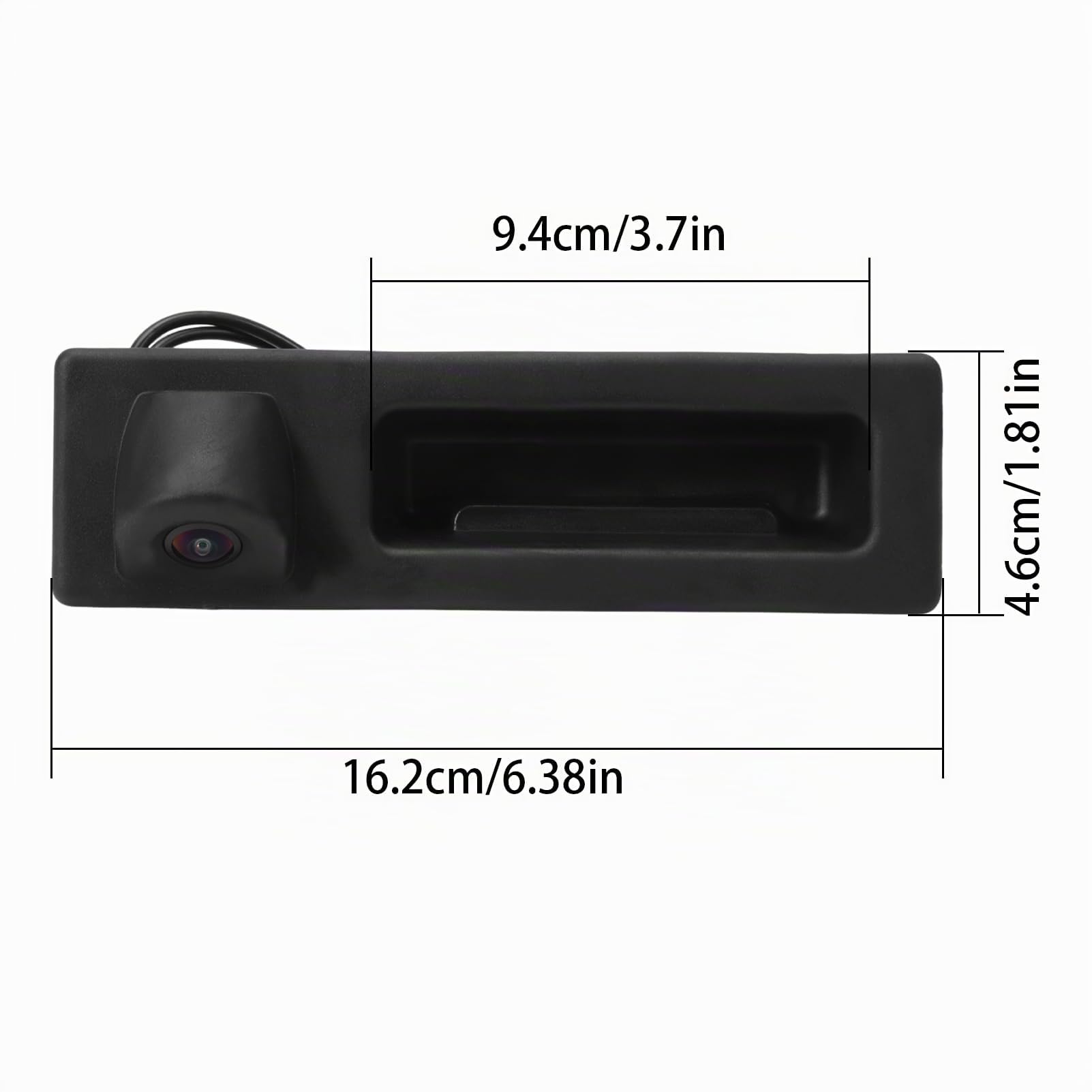 Caméra de recul HD 1080P pour F20-F23, F45-46, F87, F82, F25, F10-11, F07-06, 12-17 ans. Grand angle de 0°, vision nocturne, étanche IP68
