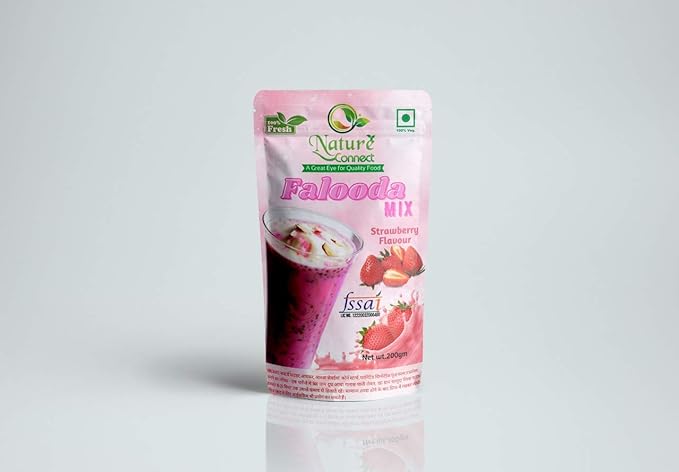 Nature Connect Strawberry Falooda Mix 400 Gram