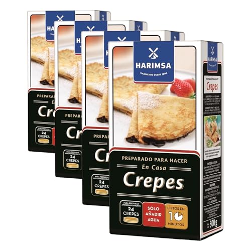 Harimsa Preparado para Crepes, 500g (Paquete de 4)