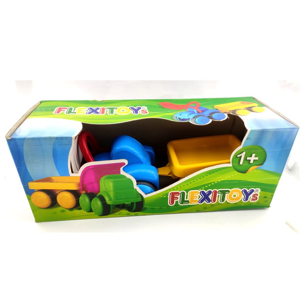 ToyKraft Flexi-Tractor with Trailer