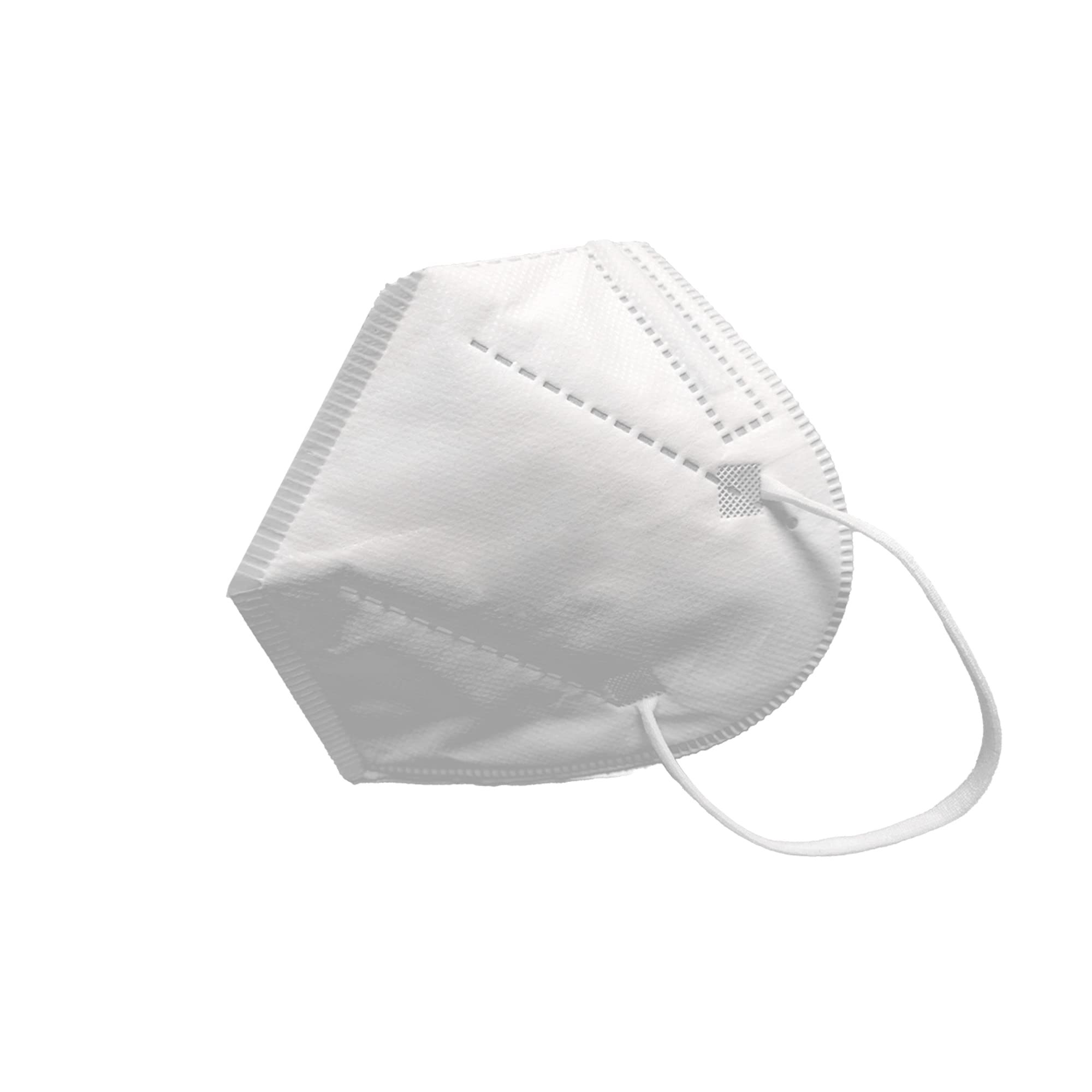 Obbocare - Masques FFP2 à 5 couches. Masque FFP2 homologué avec certificat CE. Emballé individuellement. Fabriqué en Espagne. Couleur blanche. Boîte de 50 Unités