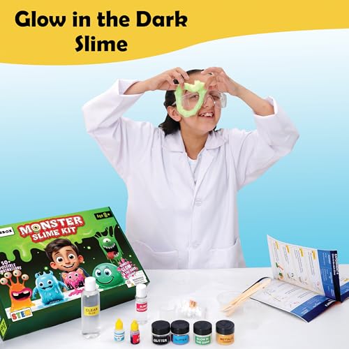 Image of WONDRBOX Science Experiment Kit (Science Kit + Slime Kit)