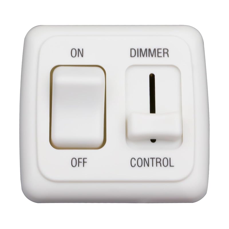 Interruptor Dimmer de Alavanca folosem 12 V CC para Iluminação LED, Halógena e Incandescente Branco