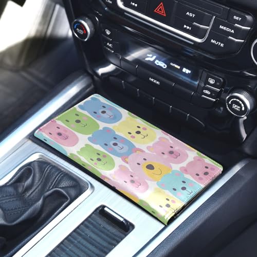 Organizador de auto cuero premium miniatura 5