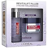 L´Oréal Paris Revitalift Filler Pack Incluye Serum y Crema Filler Día y 7 sobres Serum Retinol Revitalift Laser