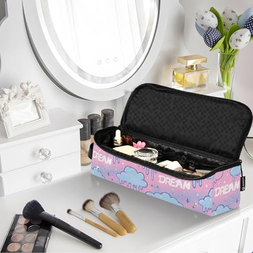 Bolso organizador de viaje para herramientas de cabello Dream Cloud con diseño 2 en 1, resistente al calor, para planchas, rizadores y secadores miniatura 7