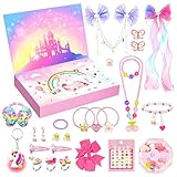 Adventskalender 2025 Mädchen, Adventskalender Kinder, Adventskalende Mädchen mit 24 Tagen Überraschungen, Einschließlich Spielzeug und Haarschmuck, Eschenke für Mädche Weihnachten Geburtstag