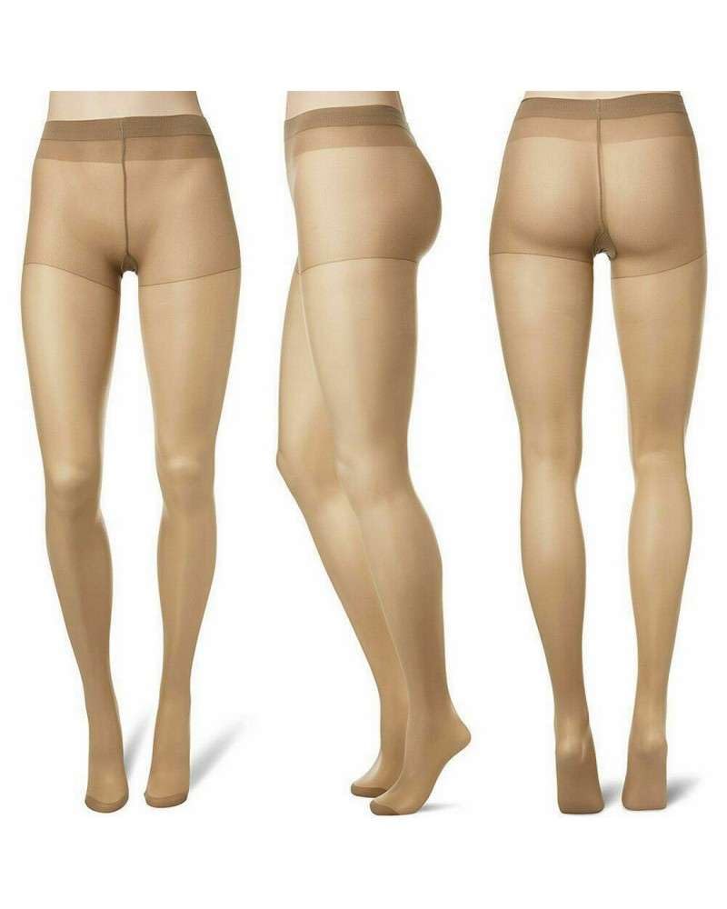 POMPEA 8 Paia Collant Donna Comfort 70 Den coprente Opaco. NERO.XL