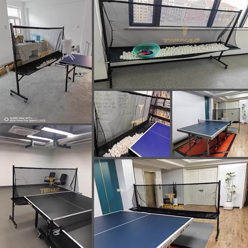 Filet de table de ping-pong mobile pour s'entraîner seul à la maison - 8