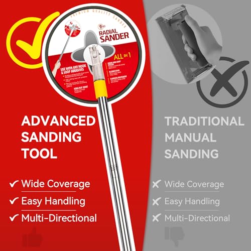 GRENTOOL Pole Sander for Drywall