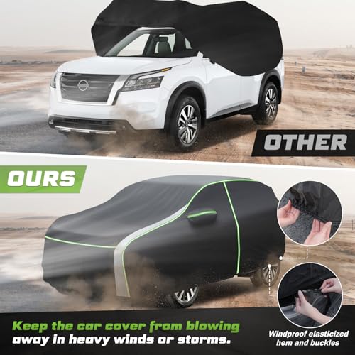Image of Mixsuper Liner 420D Oxford Car Cover for Nissan Pathfinder 1996-2027