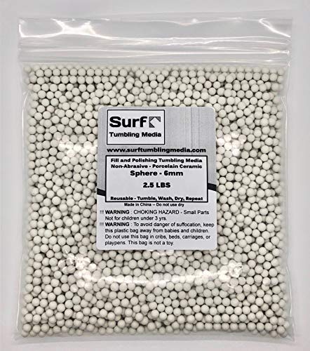 Surf Tumbling Media - Fill and Polishing Tumbling Media - 2.5 LBS