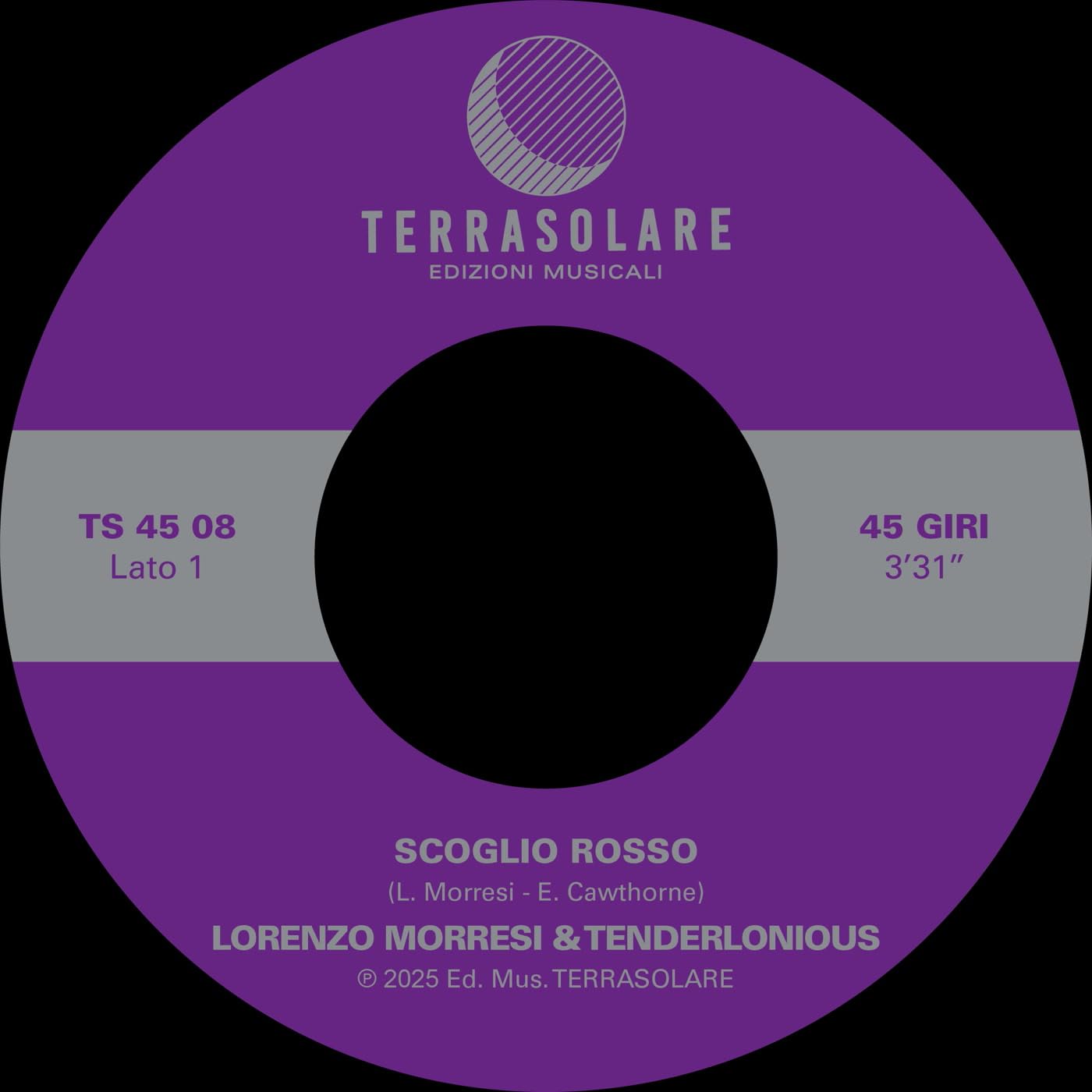 MORRESI, Lorenzo/TENDERLONIOUS - Scoglio Rosso - Vinyl (7"")
