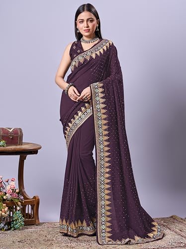 Image of Jaanvi fashion Women's Pasapalli Design Sambalpuri Silk Saree with Swarovski Work & Blouse Piece