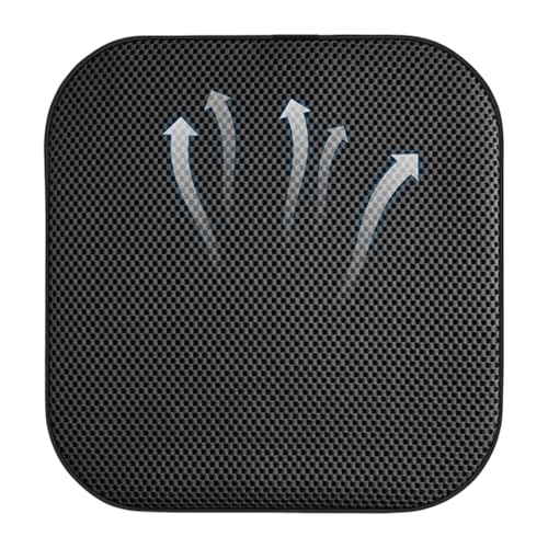 Siège Auto Refroidissant pour Voiture | Circulation d'air rafraîchissante,Coussin de Siège avec Ventilateur pour Voiture | pour Chauffeurs, Trajets Longs, Camping, SUV, Rétroviseurs, Berlines