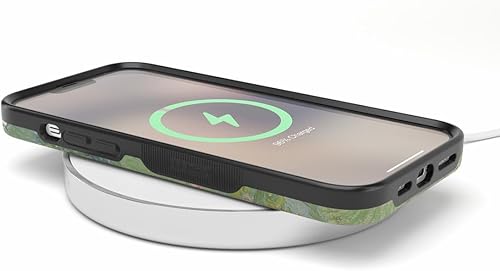 Miniatura 761 de Casely Funda para iPhone 13 Pro Max Jardín dorado Floral de girasol amarillo Compatible con MagSafe Diseño protector audaz Jardín Dorado