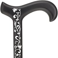 Vista 14 de Royal RC Canes Elegantes bastones para caminar – Bastones de caminar Derby con eje de fibra de carbono en malla – Regalo colorido y cómodo