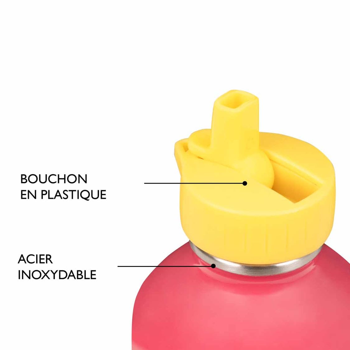 Draeger Paris - Botella de acero inoxidable para niños - Ma petite gourde