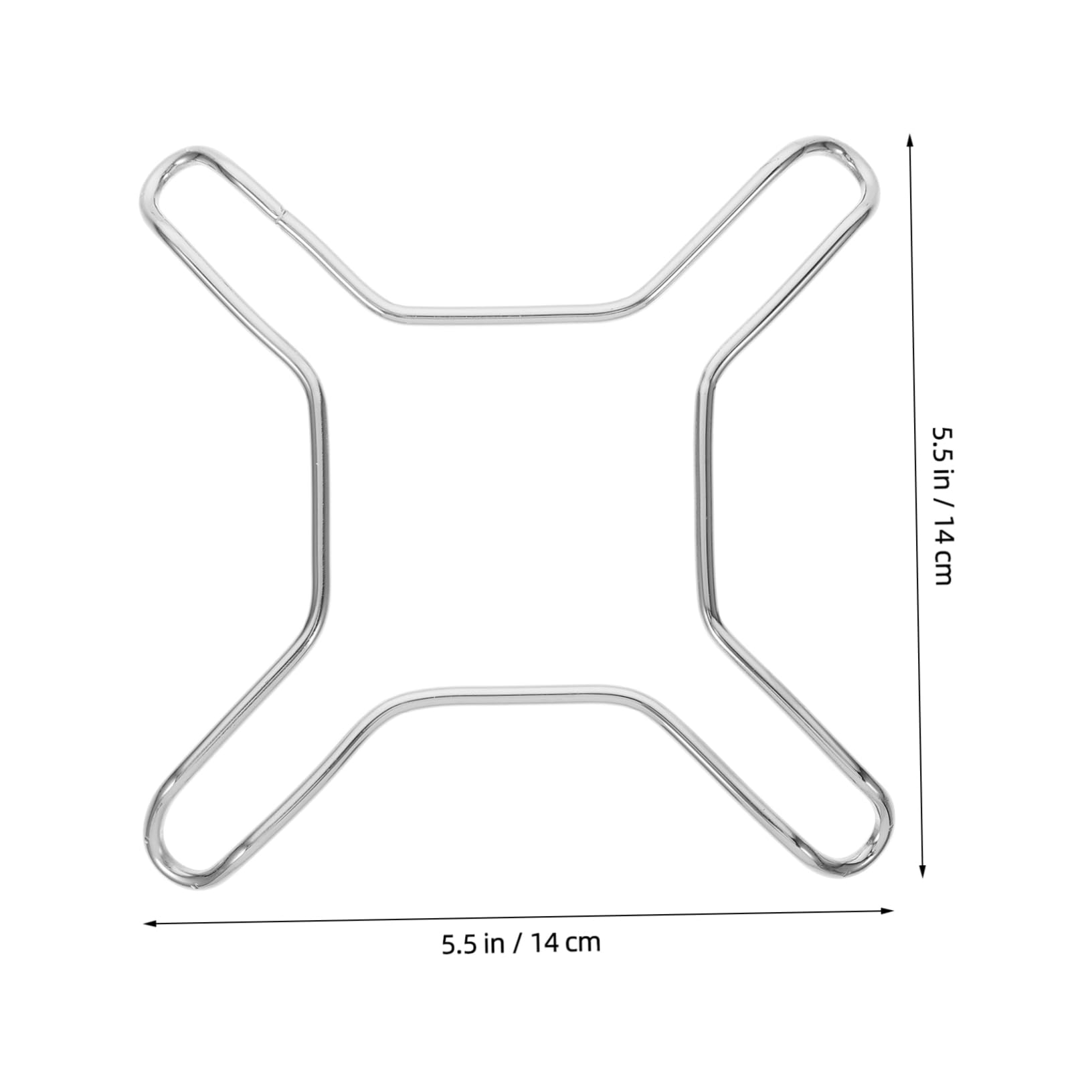 Deep Fryers Electric Stove Wok Ring Universal Pot Stand Stainless Steel Kitchen Rack Stove Top Holder