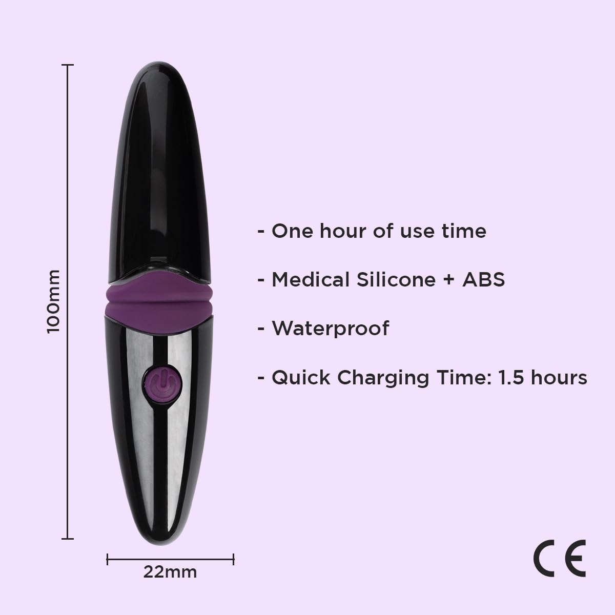 Domina Full Body Massager | For Deep Tissue Muscle Pain Relief | Travel Friendly Waterproof and Rechargeable With Quick Charge Time of 1.5hr (with 6 months warranty)