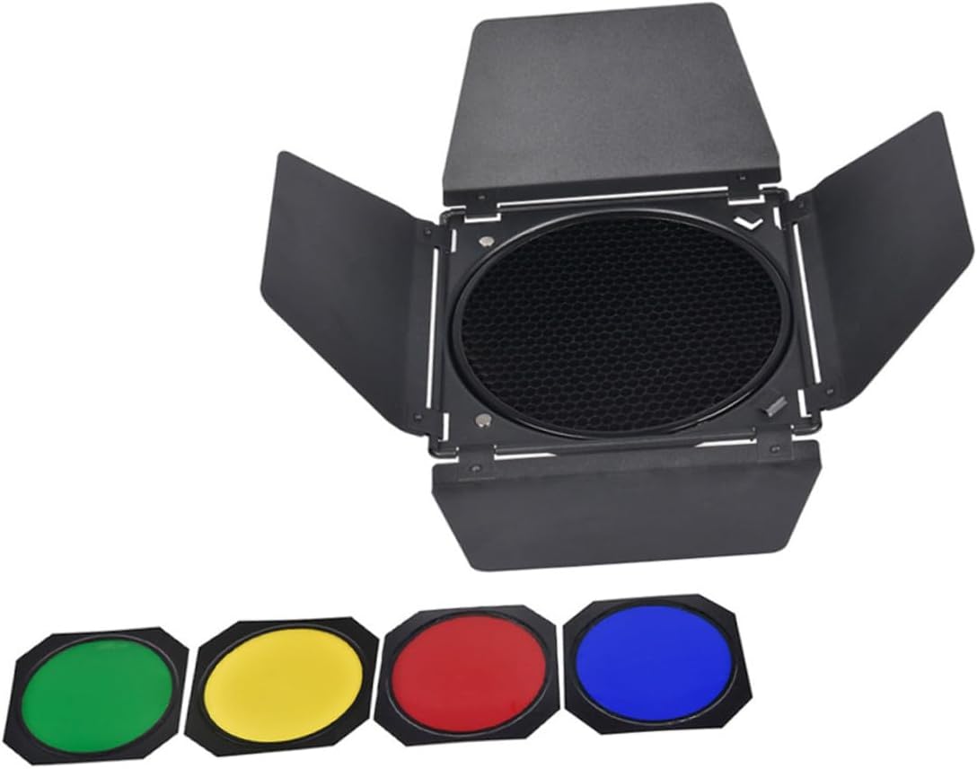 Four-Panel Light Barrier Honeycomb Cover for 18cm Alloy Photography