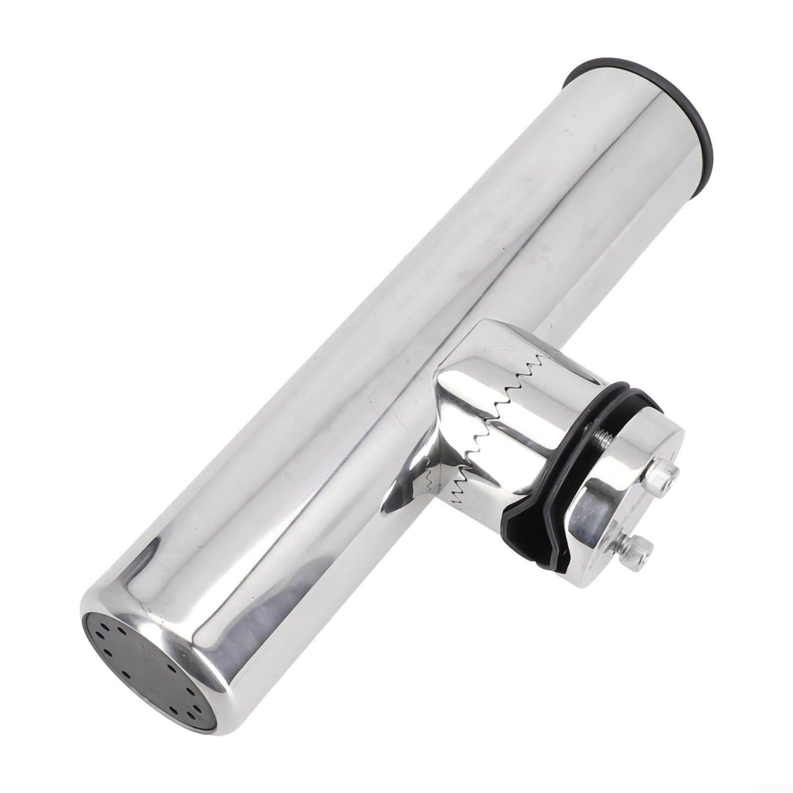 Stainless Steel Boat Fishing Rod Holder,Clamp On Rail Mount 360 degree Adjustable,fishing rod holder for Yachts Sailing Fishing Boats Rails(28-32mm)