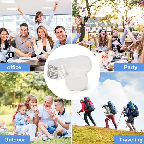 Aoeoun Armpit Sweat Pads,Aoeoun Underarm Sweat Pads For Women And Men [100 Packs],Disposable Premium Absorbent Armpit Underarm Shields,Comfortable Unflavored,Non Visible,Sweat Free Armpit Protection thumb #6