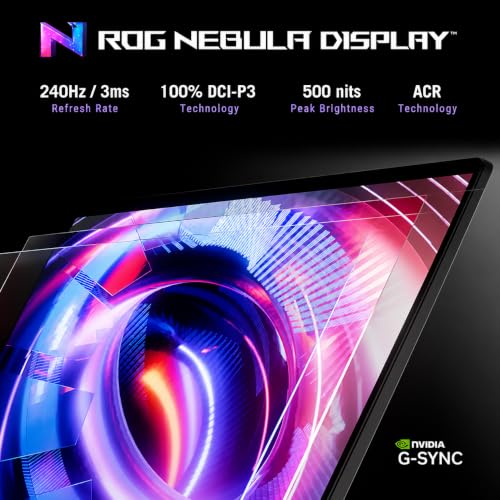 Image of ASUS ROG Strix G18 Gaming Laptop, 18 inch 2.5K 240Hz Nebula Display, Intel Ultra 9 275HX, GeForce RTX 5080 16GB GDDR7, 64GB DDR5, 4TB SSD, Thunderbolt 5, Wi-Fi 7, Copilot AI Gaming PC, Windows 11 Pro