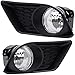 Remarkable Power DG604-C - 2011-14 Charger Chrome Black Bezel Fog Light Kits