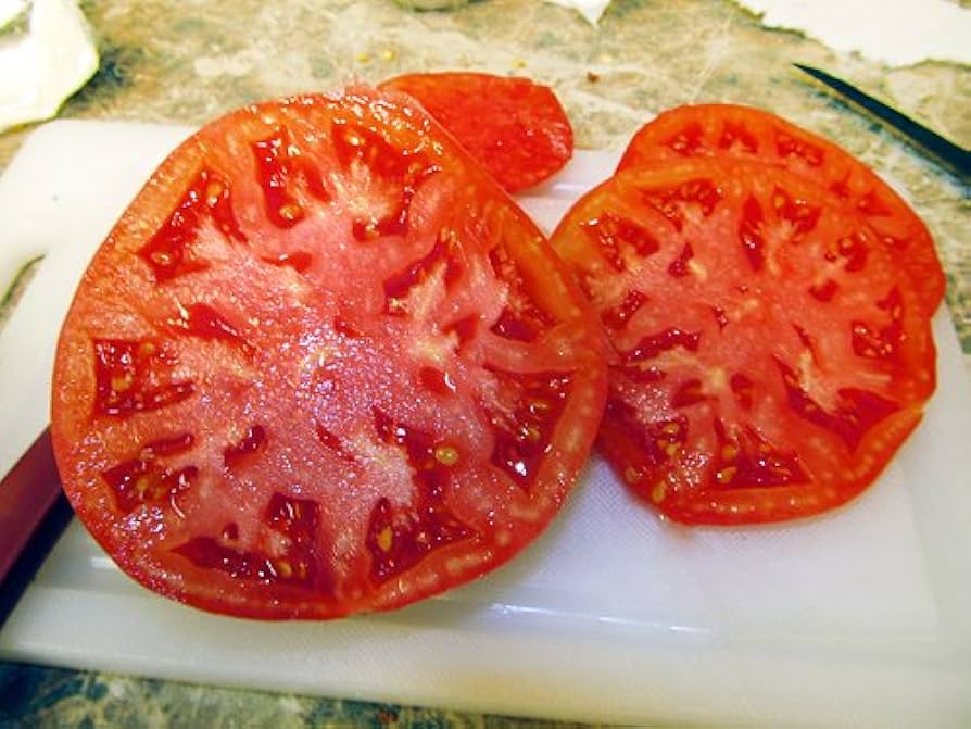 SONY - tomato Amazon.com : 30 Giant 1-2 LB German Johnson Tomato Seeds