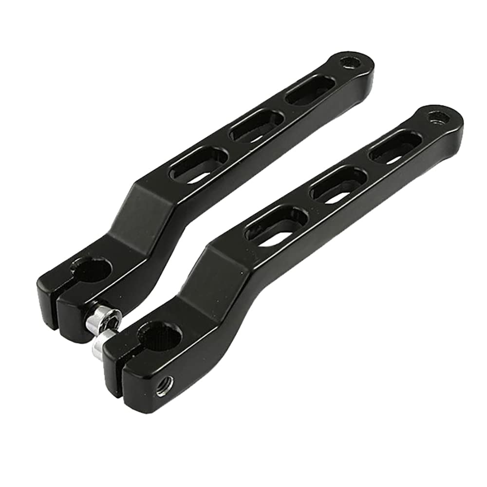 Riloer Levier de levier de vitesse pour moto Ha-rley Davidson Softail Tour Glide Electra Glide Road Glide Road Glide King Street Glide Tri Glide Noir