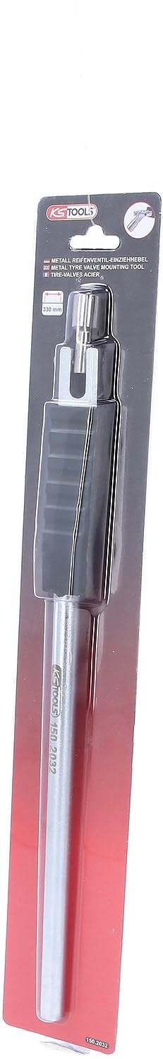 KS Tools 150.2032 Leva per Valvola Pneumatici in Metallo, 330 mm