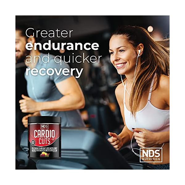 NDS-Nutrition-Cardio-Cuts-40-Pre-Workout-Supplement-Advanced-Weight-Loss-and-Pre-Cardio-Formula-with-L-Carnitine-CLA-MCTs-L-Glutamine-and-Safflower-Oil-Razz-Lemonade-40-Servings Cardio Cuts NDS Nutrition 4.0 Pre Workout Supplement - Advanced Weight Loss and Pre Cardio Formula with L-Carnitine, CLA, MCTs, L-Glutamine, and Safflower Oil - Razz Lemonade (40 Servings)