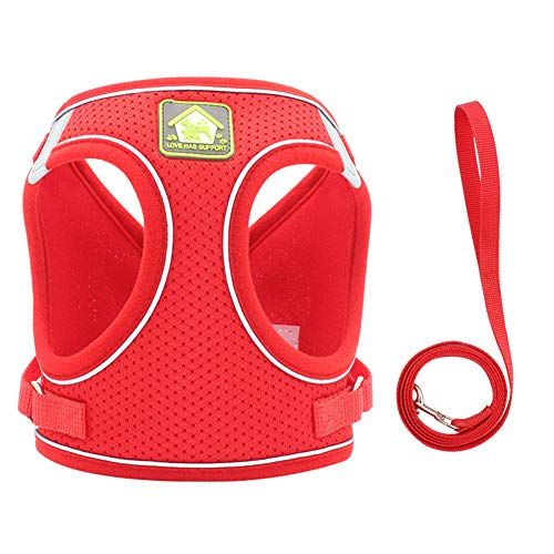 Image of FEimaX Dog Harness and Leash Set Puppy and Kitten Vest Reflective for Safe