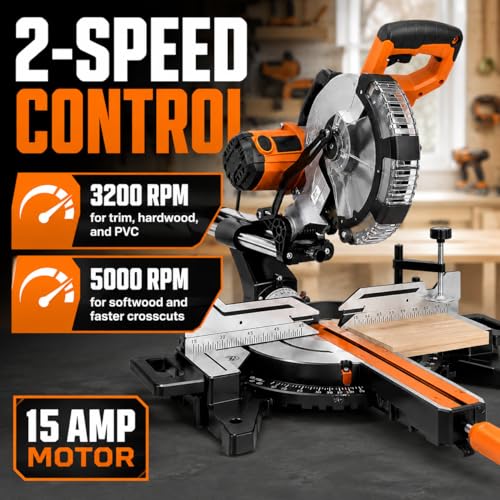 Diggtek 10-Inch Dual-Bevel Miter Saw