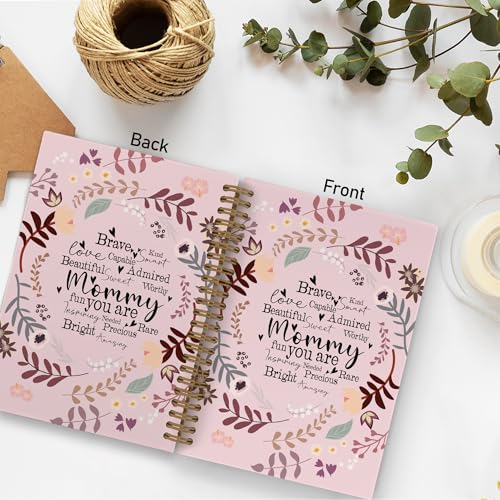 Carnet à spirales pour maman : écrivez vos projets dans ce cahier 14x21cm