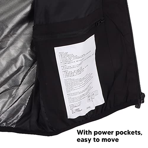 Chaleco calefactable eléctrico de invierno para hombre con calefacción infrarroja inteligente 2