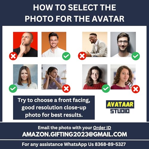 Image of Personalized Multitasking Figurine Custom Face Avatar from Photo Executive Desk Decor Gift for Entrepreneurs, Managers & Business Professionals (7 Inches)