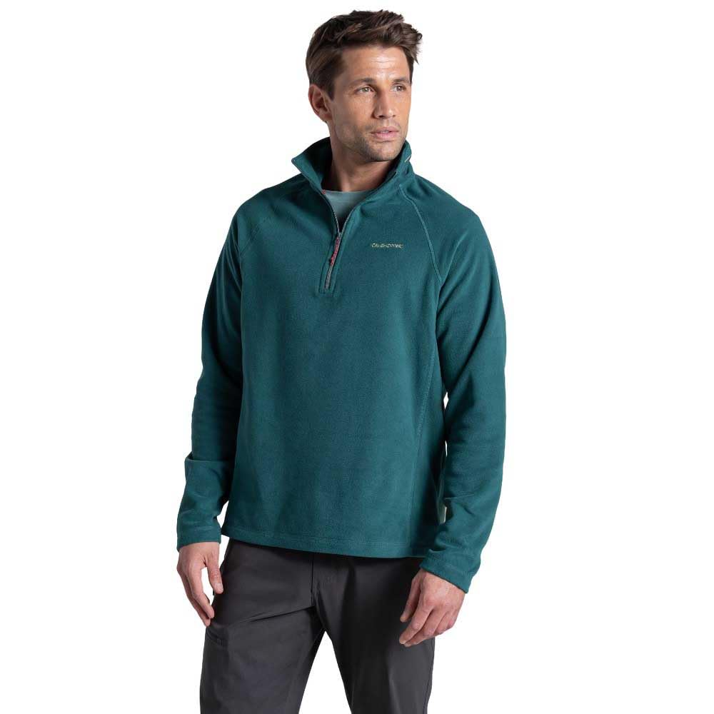 craghoppers Men's Corey V Half Zip Fleece Dark Viridan Large-picture-21