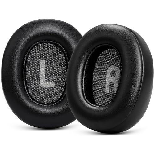 Image of GEVO Earpads for JBL Tune 770NC /760NC (Not Fit JBL Live Series) Headset | Ear Cushions for JBL Tune 700BT /710BT /720BT /750BT /750BTNC /760NC /770NC | Protein leather | Original-Fit Design | Black
