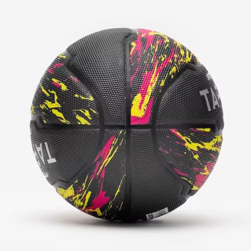 Image of Decathlon Size 7 Basketball R500 - Black /Yellow /Red