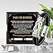 Rebundex Pulsera Cuero Regalos Originales para Hombre Navidad Regalos San Valentin Hombre Originales Pulseras para Parejas de Novios Cumpleaños Aniversario Boda Novio Esposo Pareja Hijo Amigo Padre Imagen de Rebundex Pulsera Cuero Regalos Originales para Hombre Navidad Regalos San Valentin Hombre Originales Pulseras para Parejas de Novios Cumpleaños Aniversario Boda Novio Esposo Pareja Hijo Amigo Padre