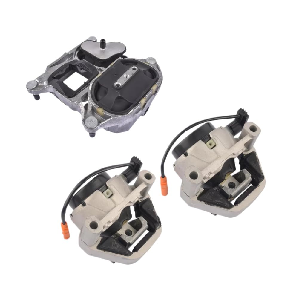 Auto Transmission and Engine Mounts Compatible with A6 A7 3.0L 2012 2013 2014 2015 2016 2017 2018 3PCS
